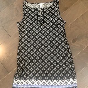 White House Black Market Sleeveless Medium Dress